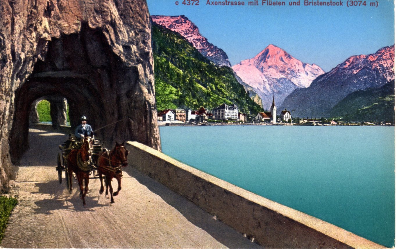 Axenstrasse%20mit%20Fluelen%20und%20Bristenstock%20C%201930