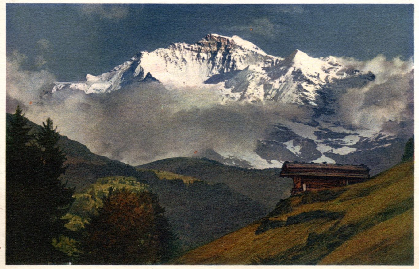 Die%20Jungfrau%20im%20Abendlicht%20Berg%20Huette%20C%201930